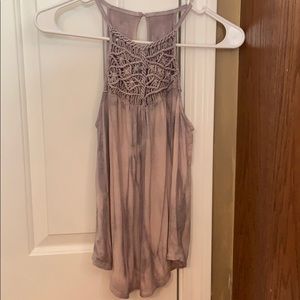 Soft and Sexy purple tye dye tank